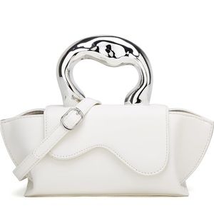 White purse